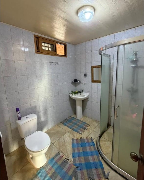 Bungalow Tauna : salle de bain privée